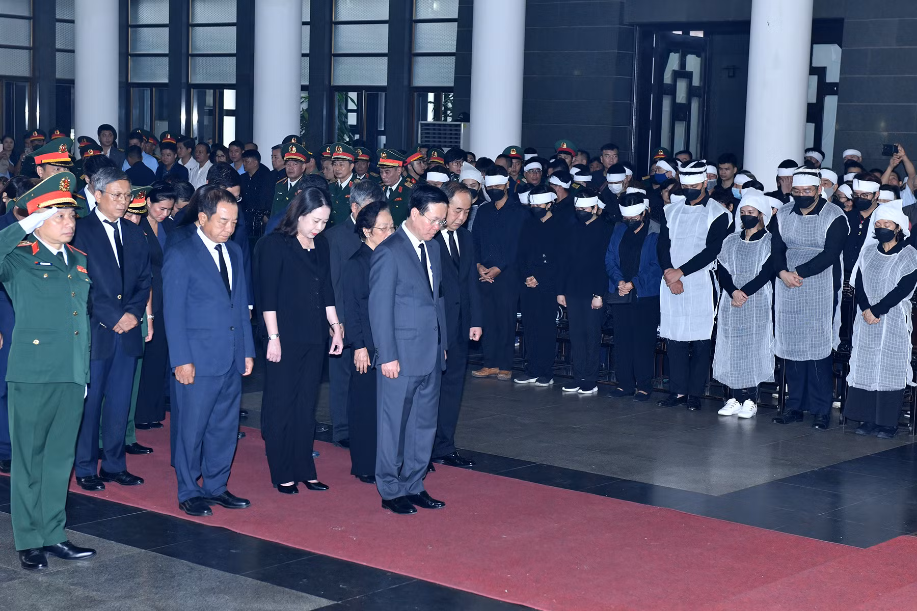 [Ảnh] Cử hành trọng thể lễ viếng Thượng tướng Nguyễn Chí Vịnh ảnh 5