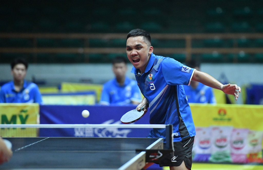 Đinh Anh Hoàng thi đấu tốt mang về trận thắng cho Công an nhân dân – T&T 1. Đinh Anh Hoàng thi đấu tốt mang về trận thắng cho Công an nhân dân – T&T 1.