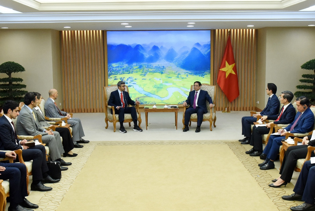 Quang cảnh buổi tiếp.