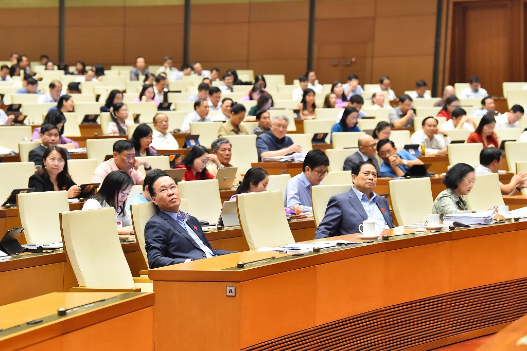 [Ảnh] Quốc hội hoàn thành chương trình nghị sự đề ra tại tuần họp đầu tiên Kỳ họp thứ 6 ảnh 3