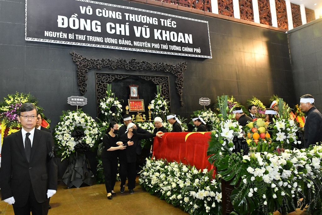 [Ảnh] Cử hành trọng thể Lễ truy điệu nguyên Phó Thủ tướng Vũ Khoan ảnh 5