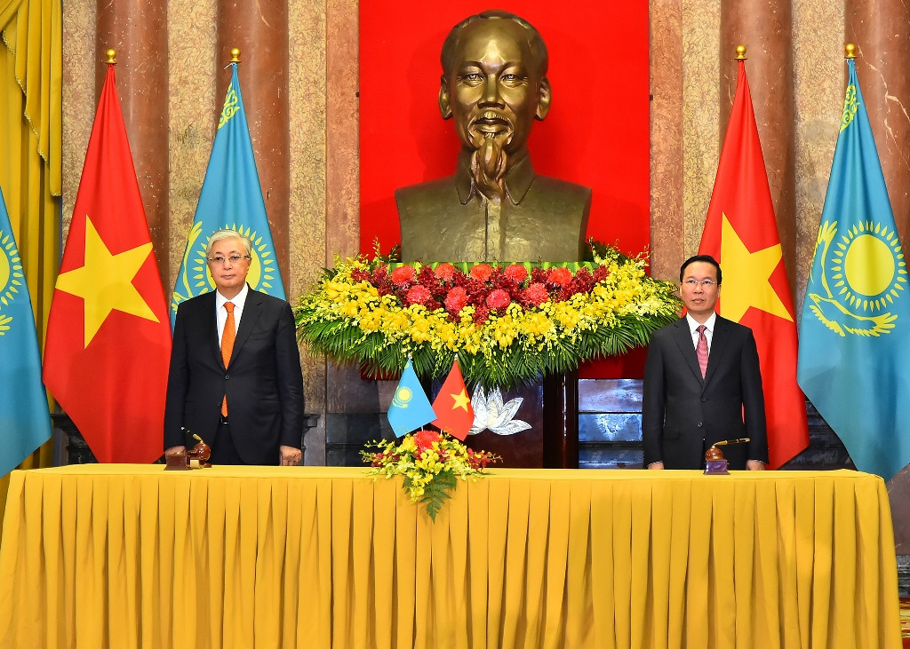 [Ảnh] Việt Nam và Kazakhstan hợp tác sâu rộng trên nhiều lĩnh vực ảnh 2