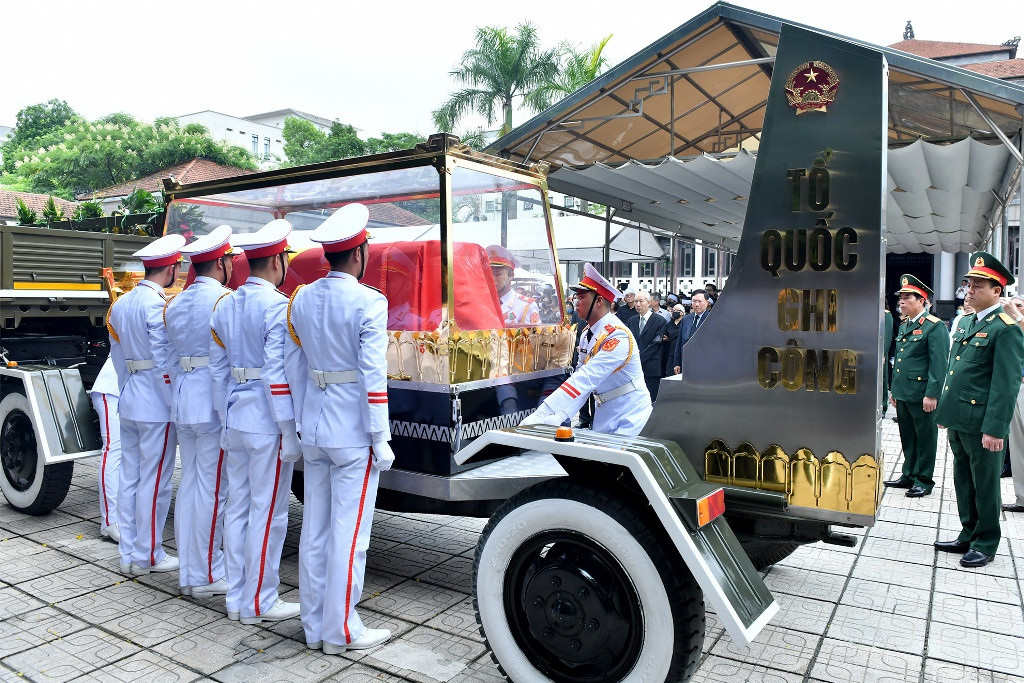 [Ảnh] Cử hành trọng thể Lễ truy điệu nguyên Phó Thủ tướng Vũ Khoan ảnh 11