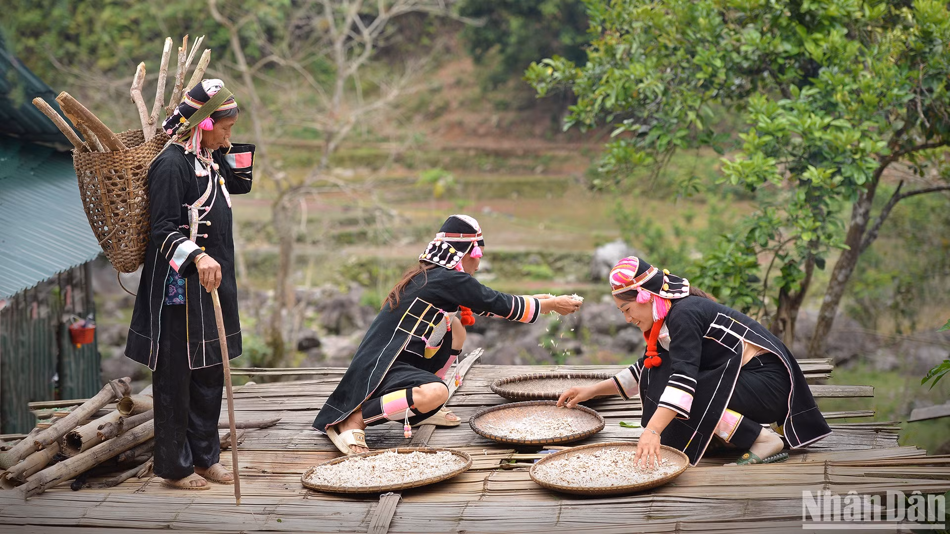 Đời sống bà con Pa Pảng chủ yếu dựa vào sản xuất nông nghiệp.