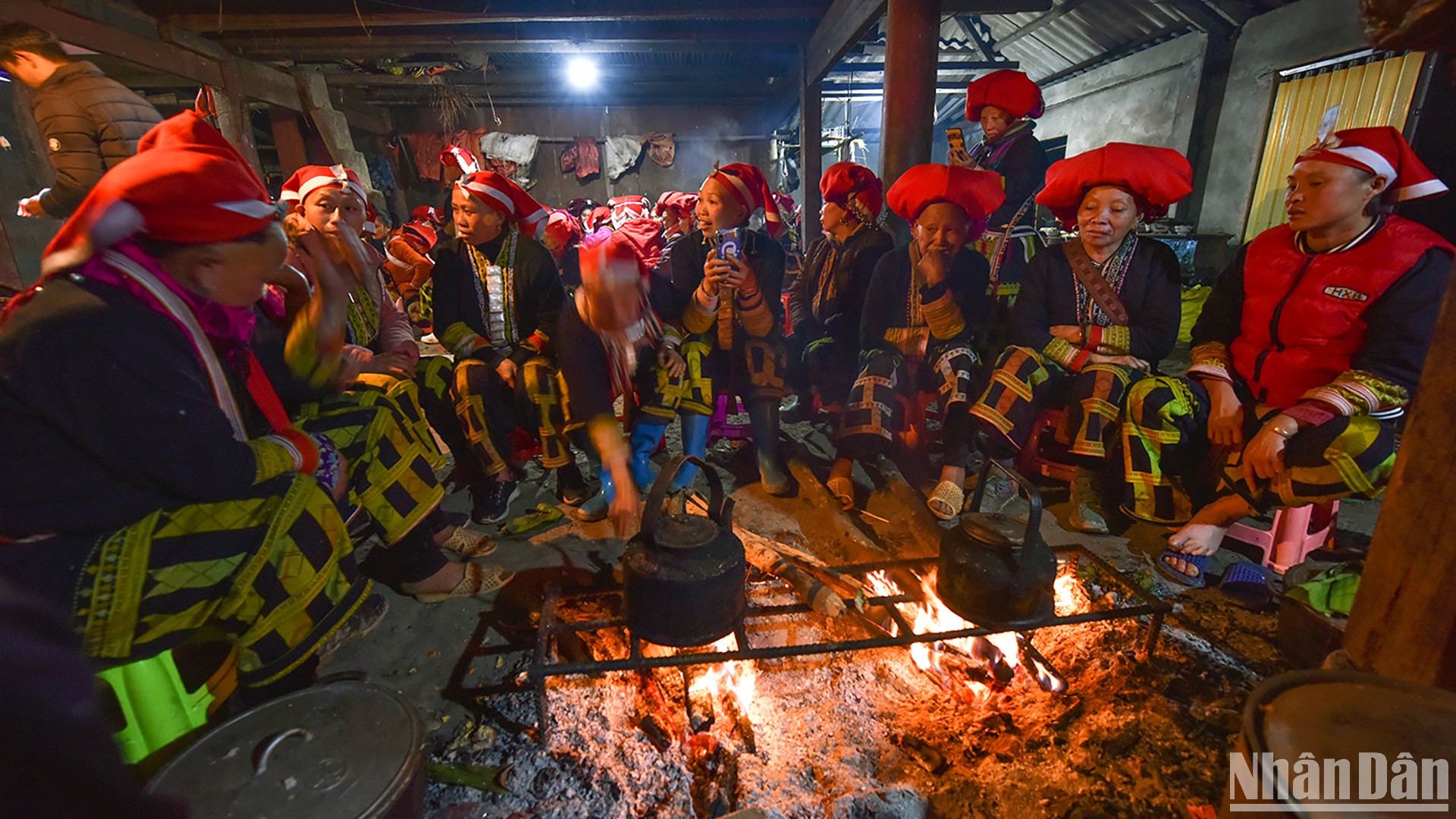 Bản Tả Phìn là nơi cư trú lâu đời của cộng đồng người Dao đỏ. (Ảnh: VŨ LINH)