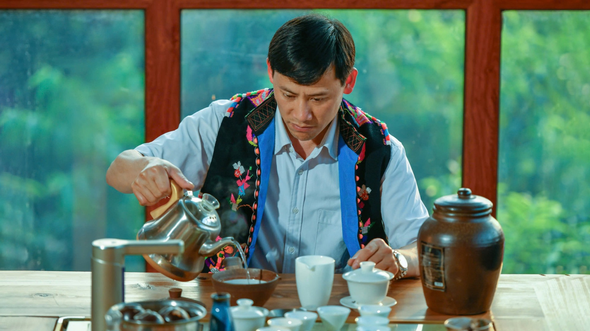Chè Shan tuyết Mồ Sì San được phát triển theo hướng hàng hóa. (Ảnh: VŨ LINH) Chè Shan tuyết Mồ Sì San được phát triển theo hướng hàng hóa. (Ảnh: VŨ LINH)