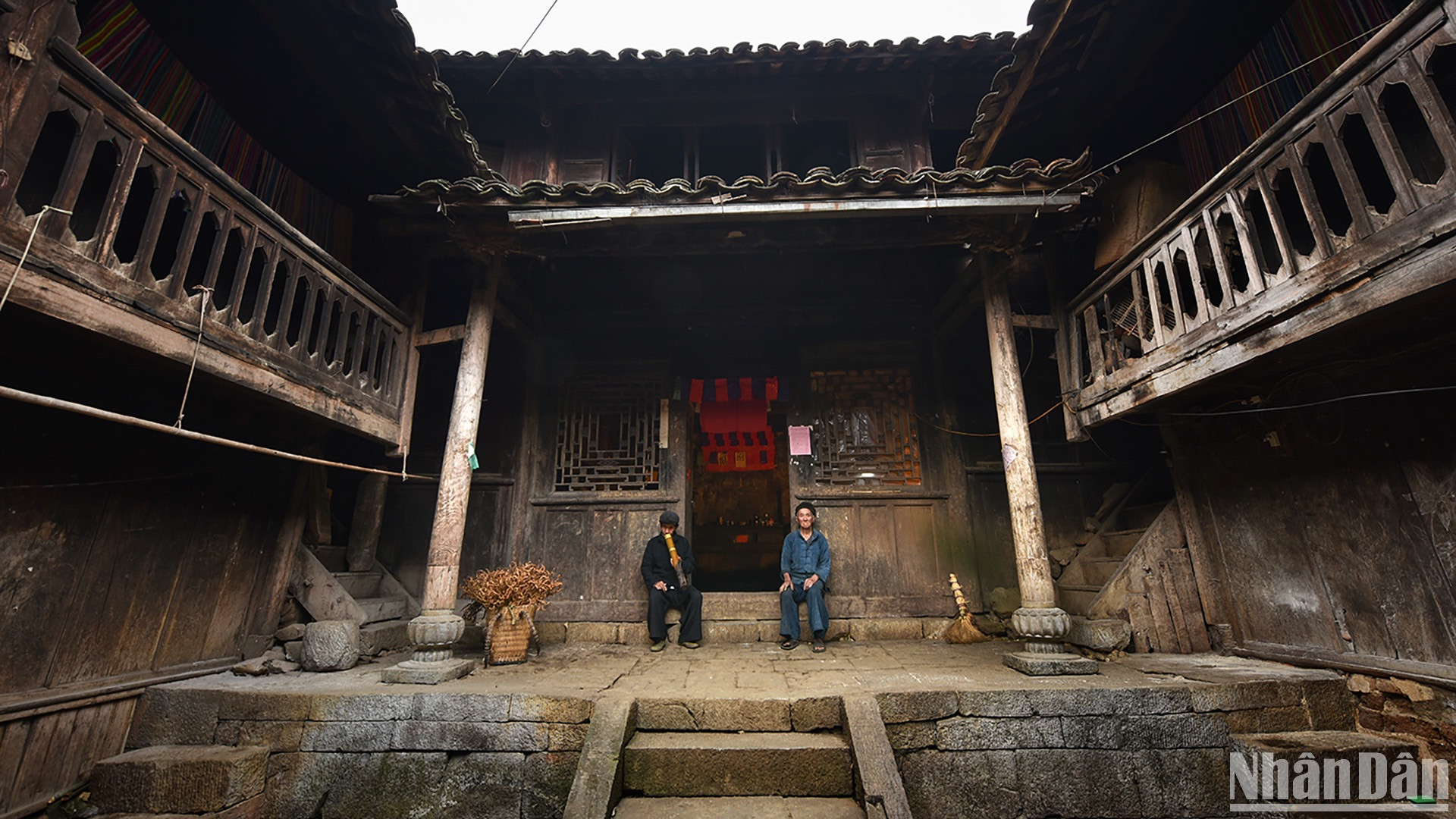 Ngôi nhà thuộc sở hữu dòng họ Vừ. (Ảnh: VŨ LINH)