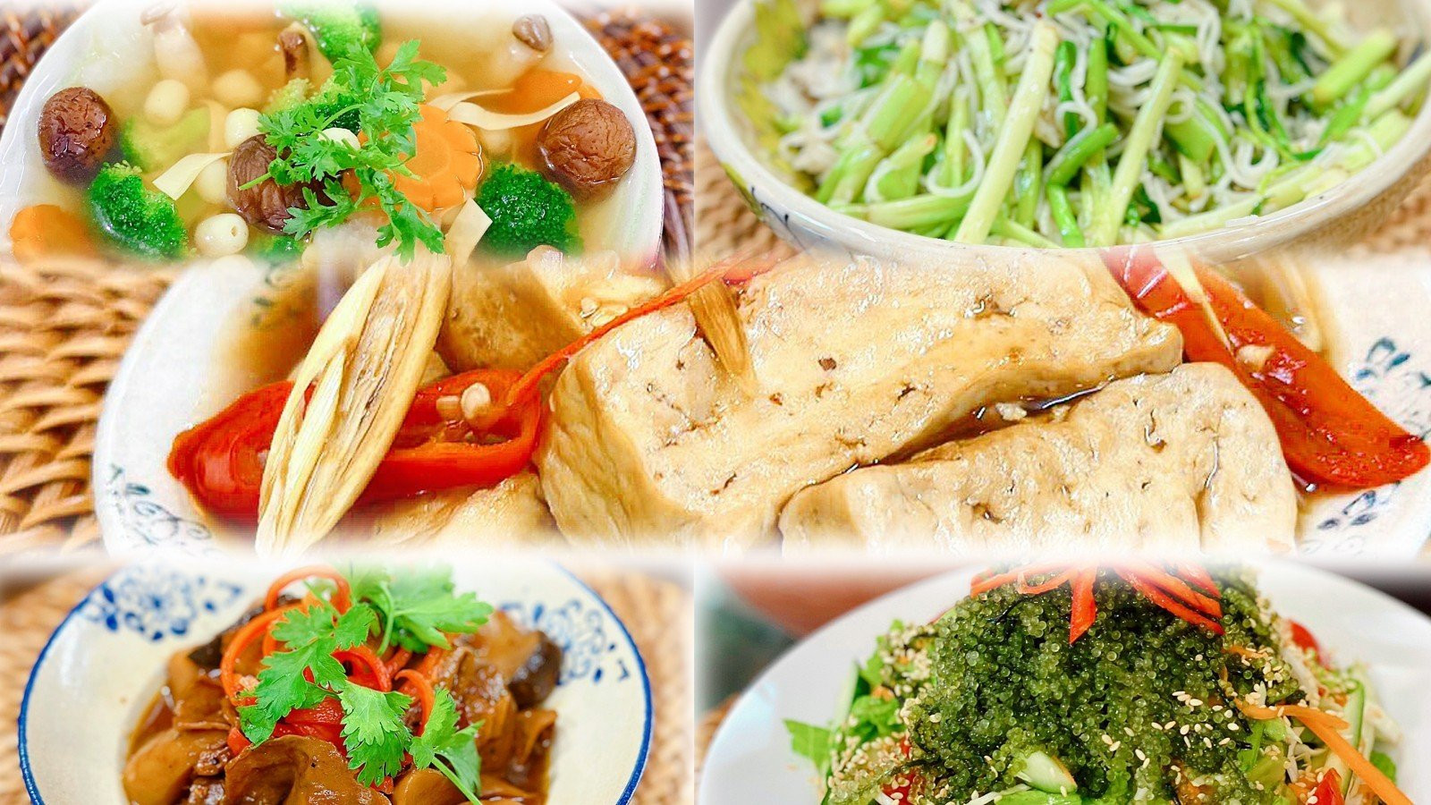 Các món chay cũng là một ưu tiên trong mâm cỗ rằm tháng bảy (Ảnh: Nguyễn Phương Hải)