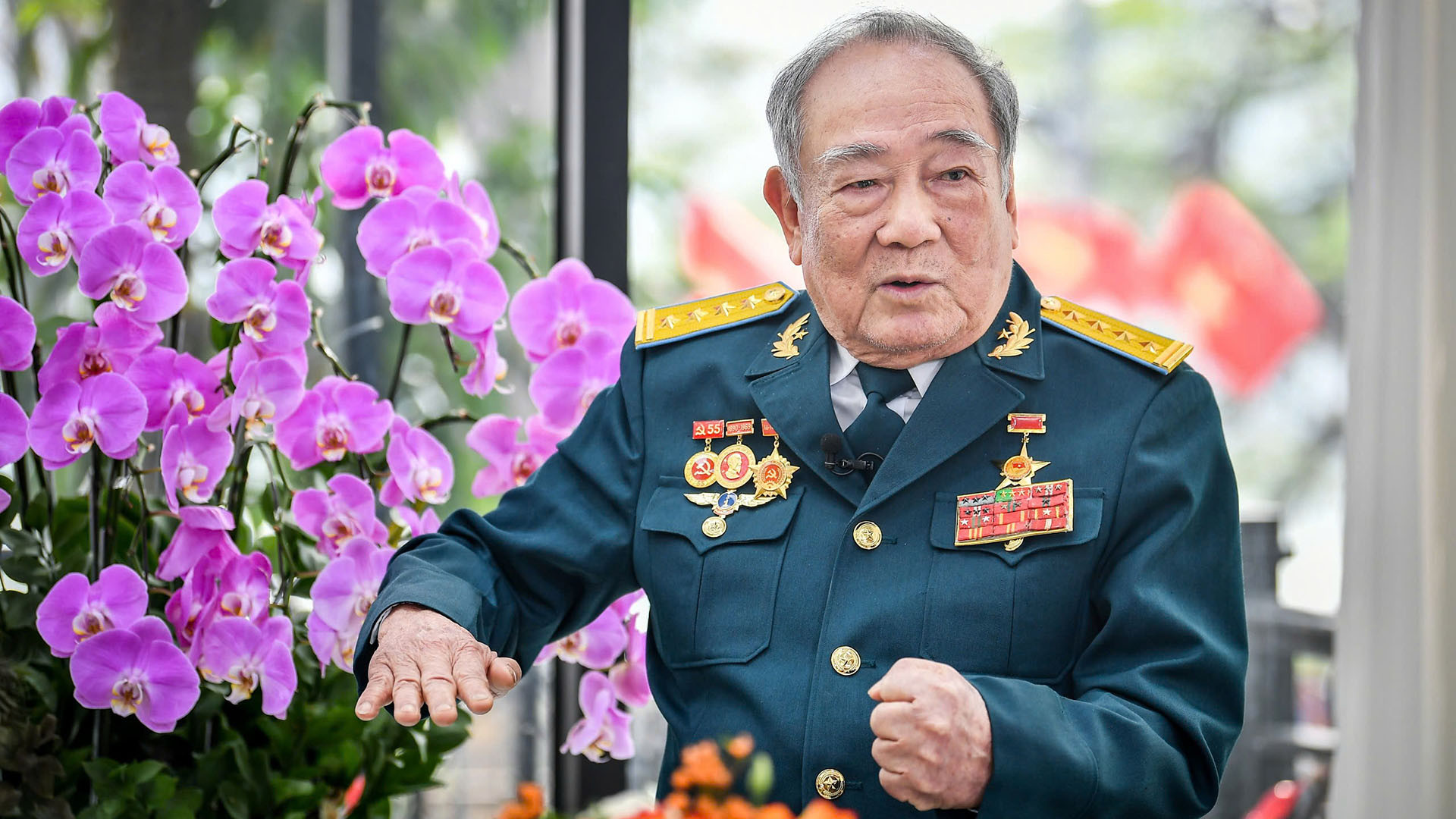 Đại tá Hán Văn Quảng - Anh hùng Lực lượng vũ trang nhân dân, thành viên Phi đội Quyết thắng, chia sẻ về những giây phút đáng nhớ khi nhận nhiệm vụ ngày 28/4/1975.