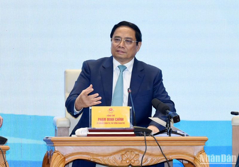 Thủ tướng Phạm Minh Chính chia sẻ: "Với khí thế của tuổi trẻ, thế hệ trẻ ngày nay sẽ vượt qua các khó khăn, thách thức như cha ông chúng ta đã làm và không có gì cản trở được sự phát triển của thanh niên chúng ta".