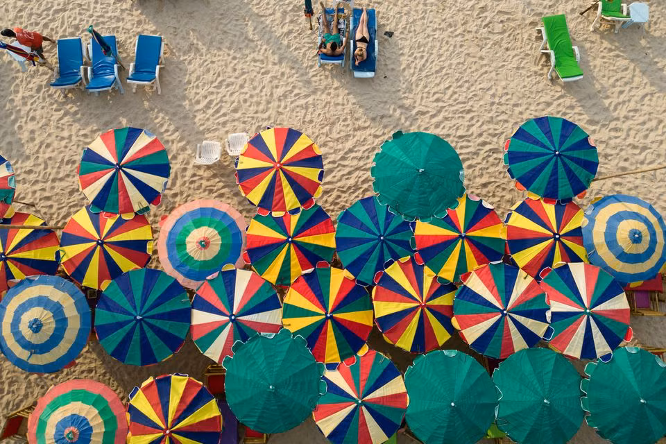 Bãi biển Phuket, Thái Lan. Ảnh: Reuters