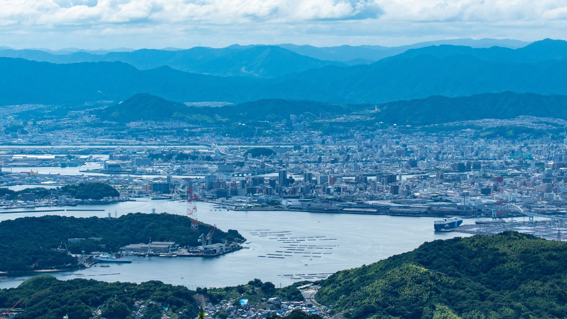 Toàn cảnh thành phố Hiroshima. (Ảnh: g7hiroshima)