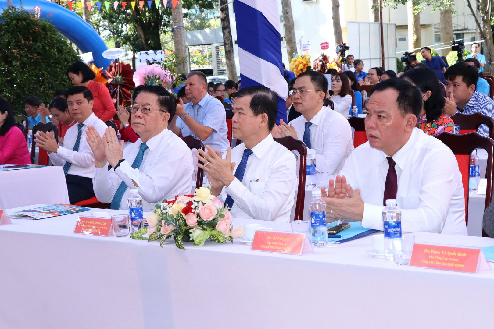 Đồng chí Nguyễn Trọng Nghĩa cùng lãnh đạo tỉnh Đồng Nai dự Lễ khai giảng năm học mới Trường cao đẳng quốc tế Lilama 2.