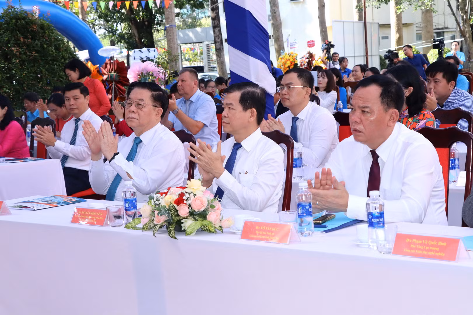 Đồng chí Nguyễn Trọng Nghĩa cùng lãnh đạo tỉnh Đồng Nai dự Lễ khai giảng năm học mới Trường cao đẳng quốc tế Lilama 2.