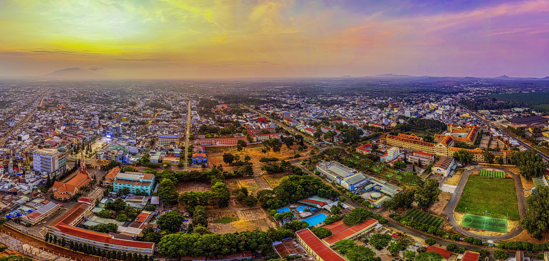 Thành phố Long Khánh ngày mới.