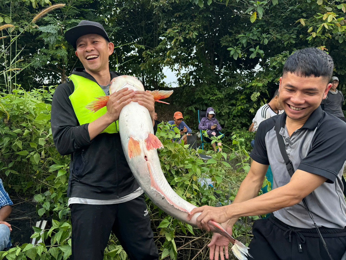 [Ảnh] Người dân bắt cá sau khi thủy điện lớn nhất miền nam ngưng xả tràn ảnh 7