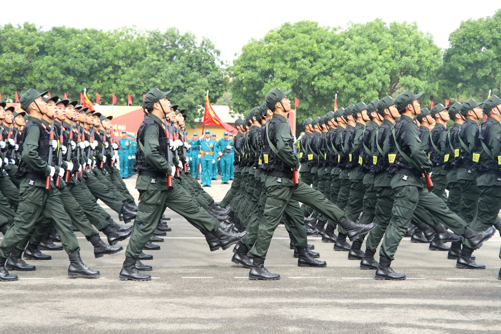 Khối cảnh sát cơ động.