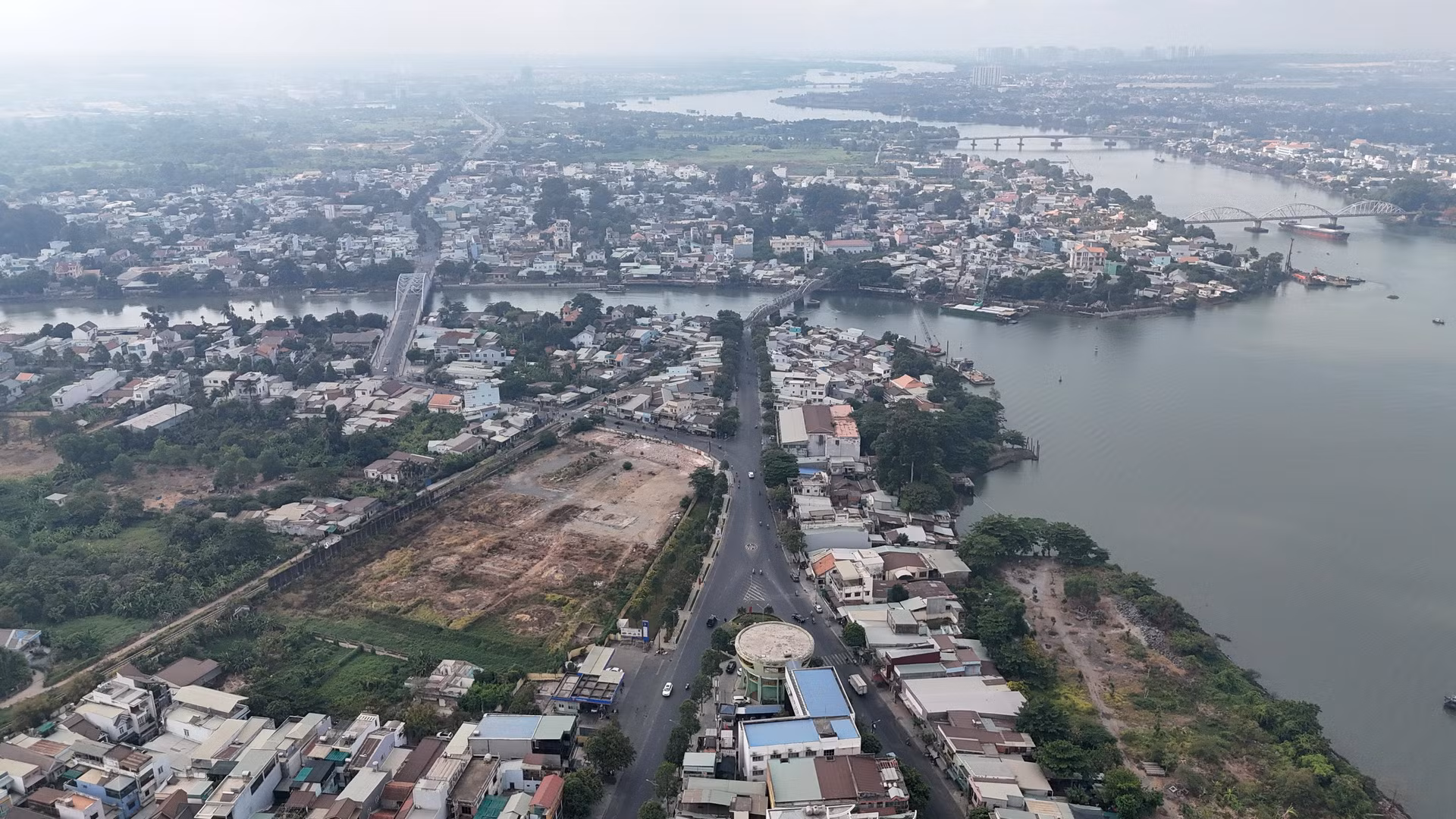 Khu đất Hãng Dầu cũ, một trong những vị trí đắc địa nhất ở đô thị Biên Hòa.