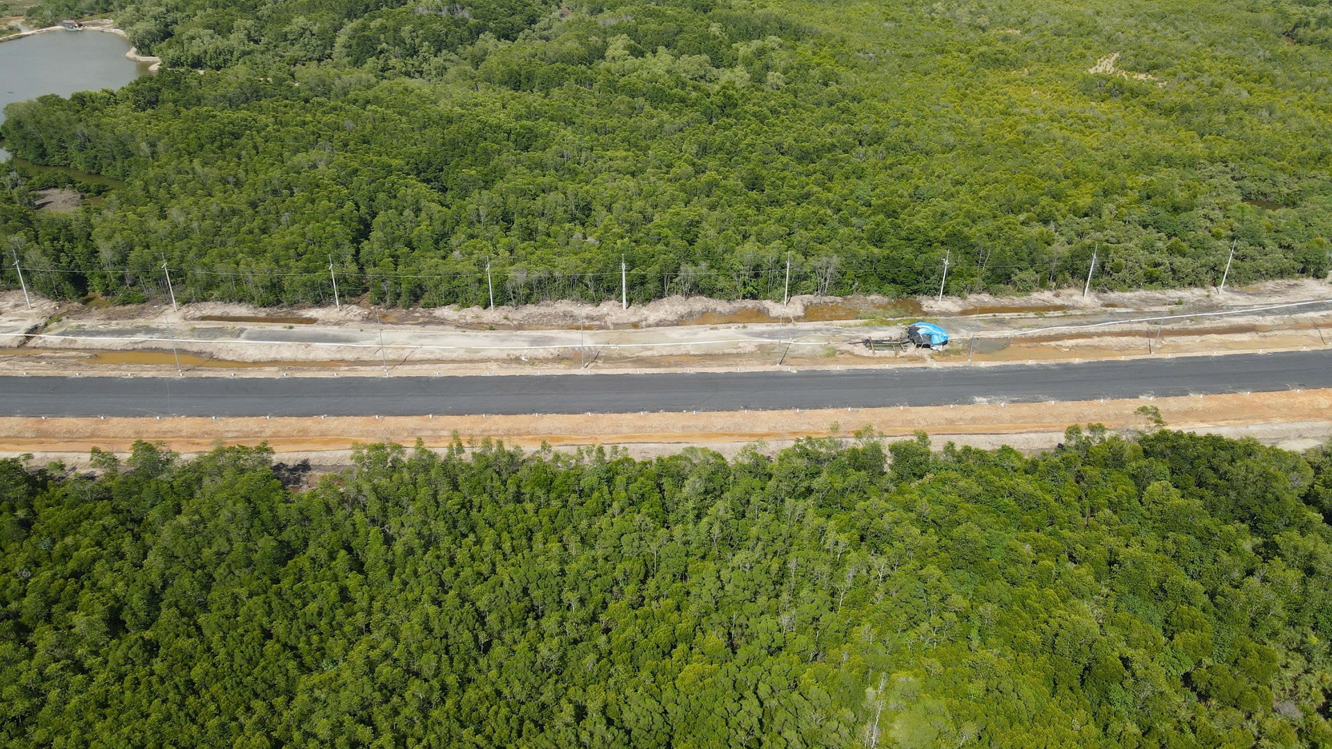 [Ảnh] Đường xuyên rừng ngập mặn nối cảng biển lớn nhất Đồng Nai ảnh 2