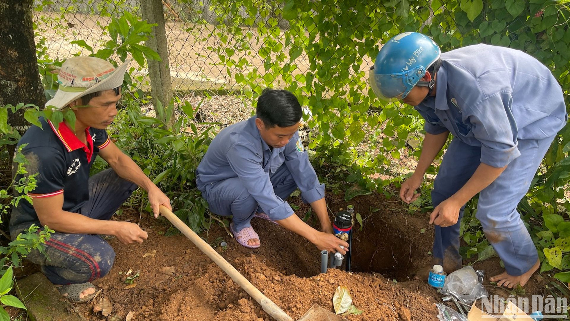 Nhiều thôn của xã Đa Kai (huyện Đức Linh) được cấp nước sạch.