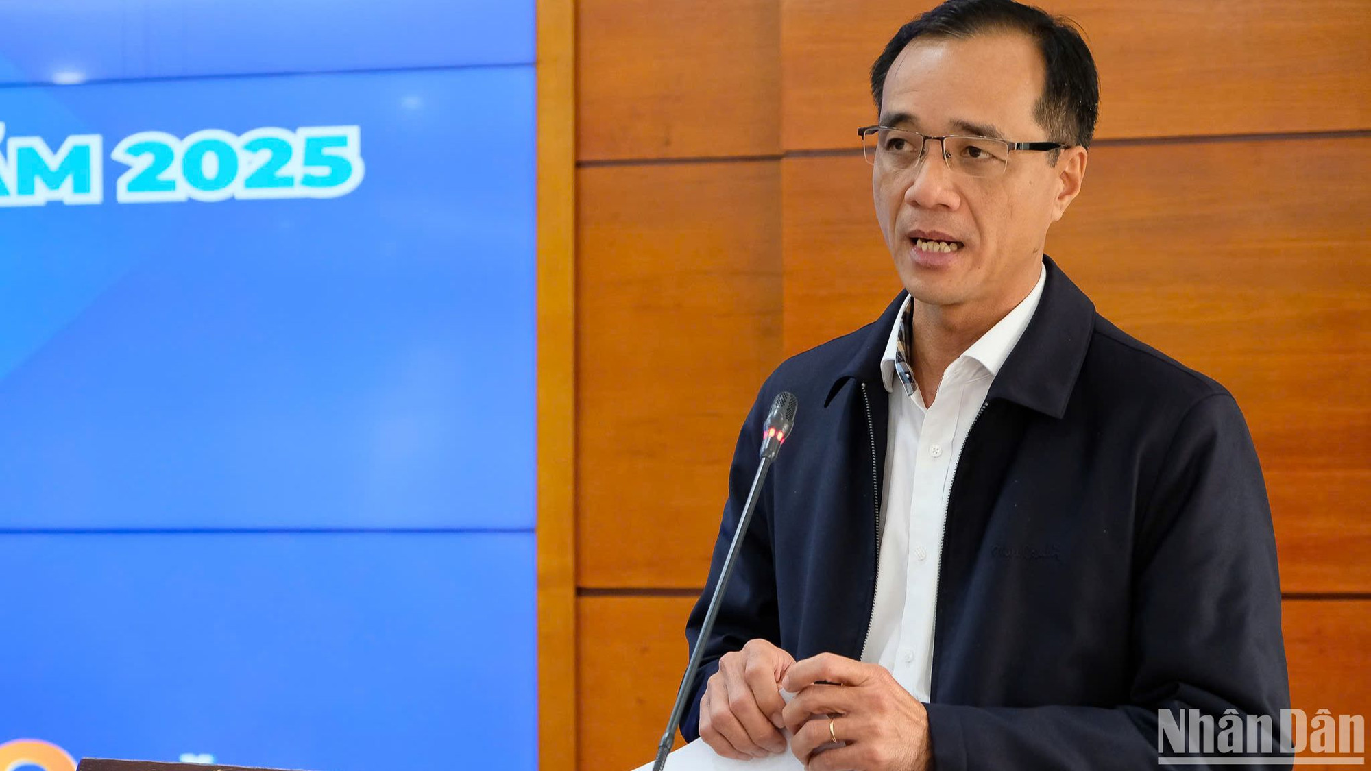 Ông Ngô Nguyên Phong, Phó Giám đốc Sở Nông nghiệp và Phát triển nông thôn tỉnh Bạc Liêu chia sẻ về kế hoạch triển khai Festival muối 2025.