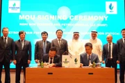 Lễ ký kết thỏa thuận hợp tác giữa Tổng công ty Phân bón và Hóa chất Dầu khí (PVFCCo-Phú Mỹ) và Công ty trách nhiệm hữu hạn Lọc hóa dầu Nghi Sơn (NSRP)