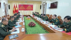 Quang cảnh buổi hội đàm.