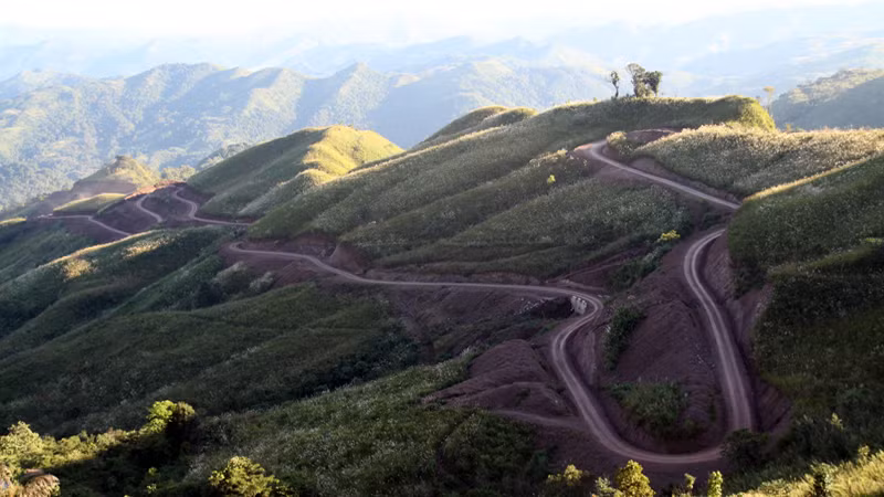 Dự án đường kết nối vùng Nậm Ngà xã Tà Tổng huyện Mường Tè với huyện Mường Nhé của Điện Biên.
