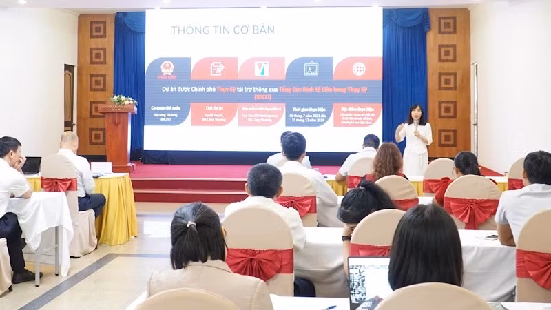 Ban tổ chức thông tin về Hợp phần 3 Dự án.