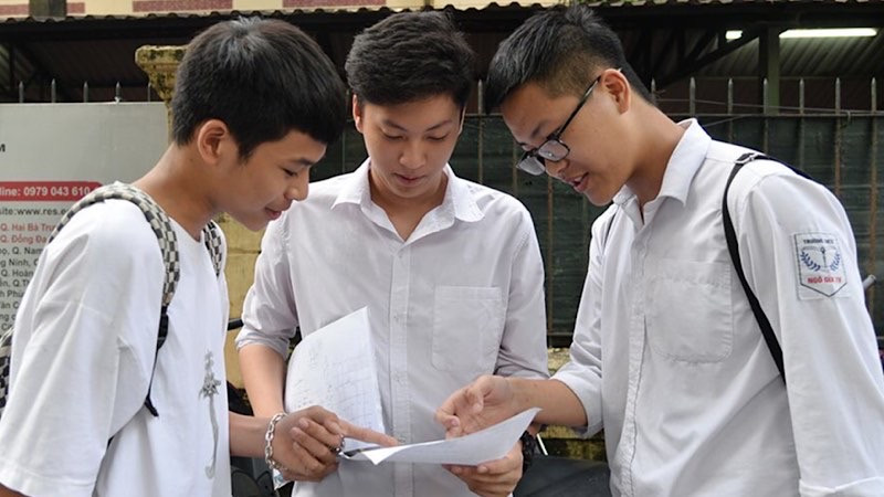Thí sinh lớp 10 những năm học trước (Ảnh: THUỶ NGUYÊN)