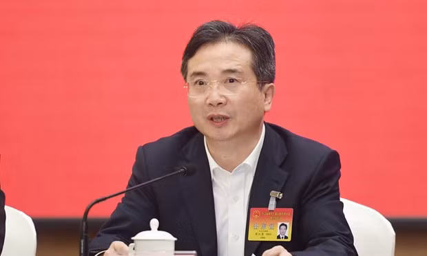 Cựu Bí thư Thành ủy Hàng Châu Chu Giang Dũng. (Nguồn: CNS)