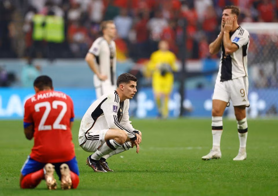 Đức bị loại dù thắng áp đảo. (Ảnh: Reuters)