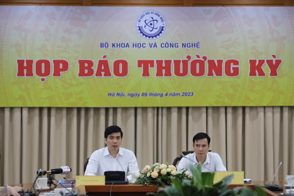 Bộ Khoa học và Công nghệ tổ chức Họp báo thường kỳ quý I.
