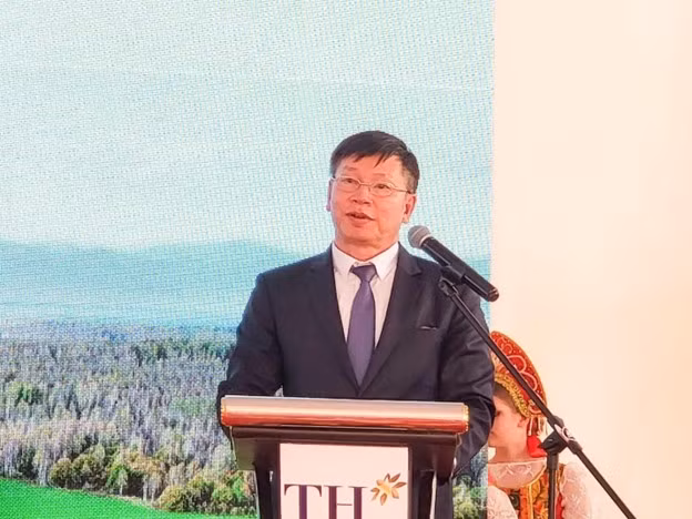 Ông Nguyễn Đăng Hiền, Tổng lãnh sự Việt Nam tại Vladivostok phát biểu tại sự kiện.