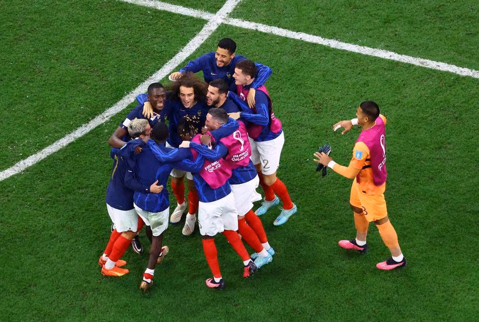 Pháp bước vào trận chung kết "trong mơ" với Argentina. (Ảnh: Reuters)