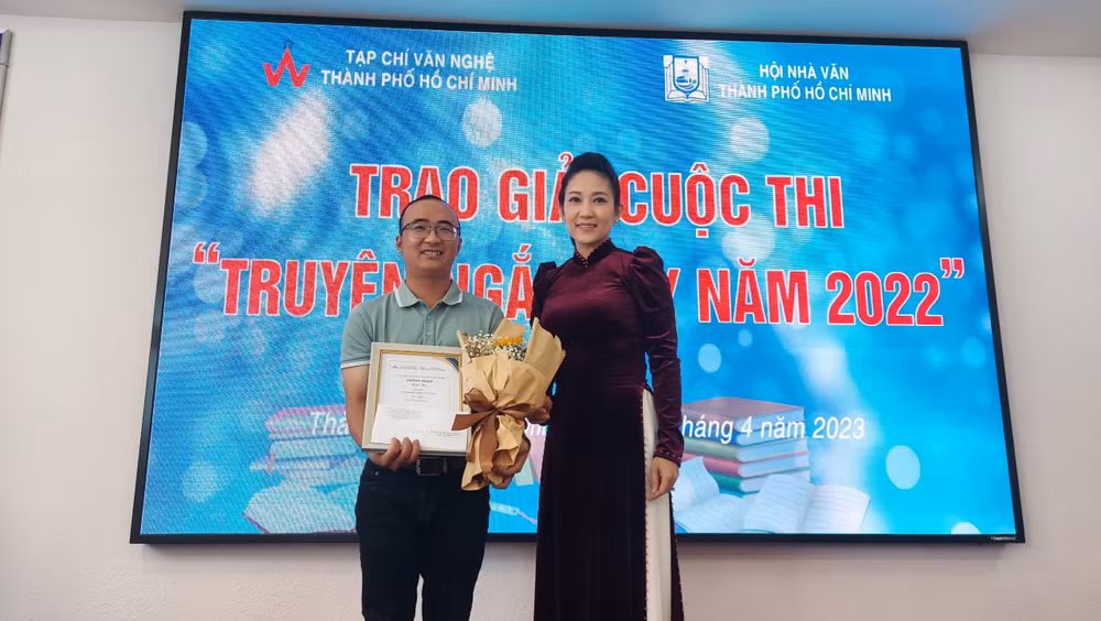 Tác giả Lê Quang Trạng (An Giang) đoạt giải Ba Cuộc thi Truyện ngắn hay 2022.