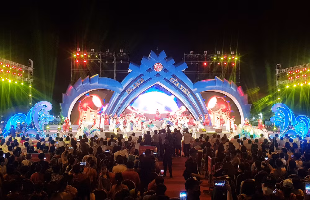 Một tiết mục trong chương trình khai mạc.