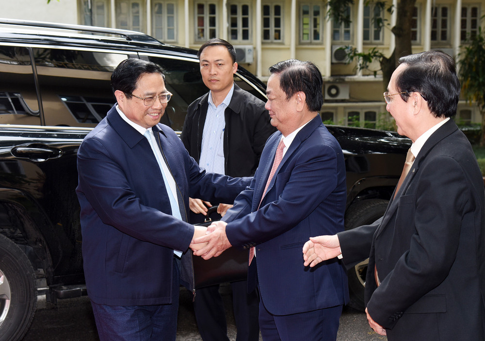 Thủ tướng Phạm Minh Chính dự Hội nghị tổng kết năm 2023, triển khai nhiệm vụ năm 2024 của ngành Nông nghiệp và Phát triển nông thôn.