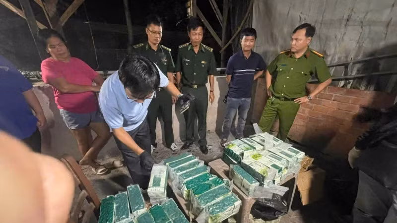 211kg ma túy tổng hợp được thu giữ trong chuyên án.