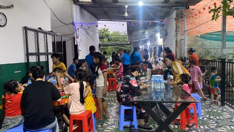 Chỉ có 17,7% công nhân được khảo sát cho biết khu vực sống của họ có sân chơi cho trẻ.