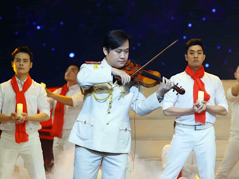 Các tiết mục tham dự chương trình được dàn dựng công phu.