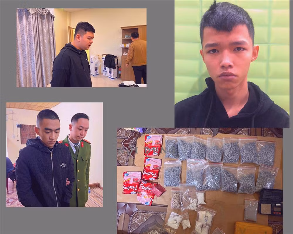 Bắt giữ 3 đối tượng và tang vật 10kg ma túy tổng hợp do lực lượng phòng, chống ma túy Công an tỉnh Quảng Bình điều tra, phá án.