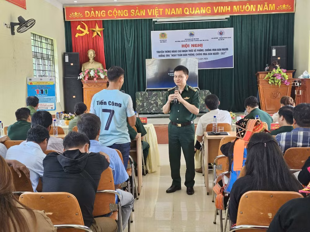 Truyền thông nâng cao nhận thức về phòng, chống mua bán người, hưởng ứng "Ngày toàn dân phòng, chống mua bán người- 30/7".