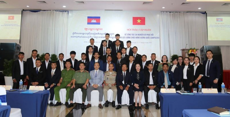 Các đại biểu tham dự tập huấn.