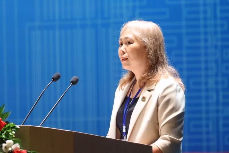 Viện phó Viện Công nhân và Công đoàn Phạm Thị Thu Lan.