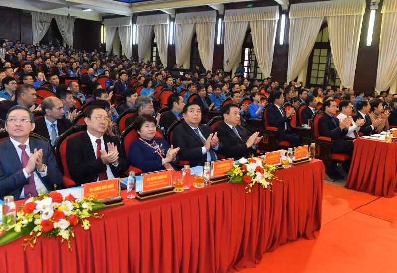 Các đại biểu tham dự đại hội.