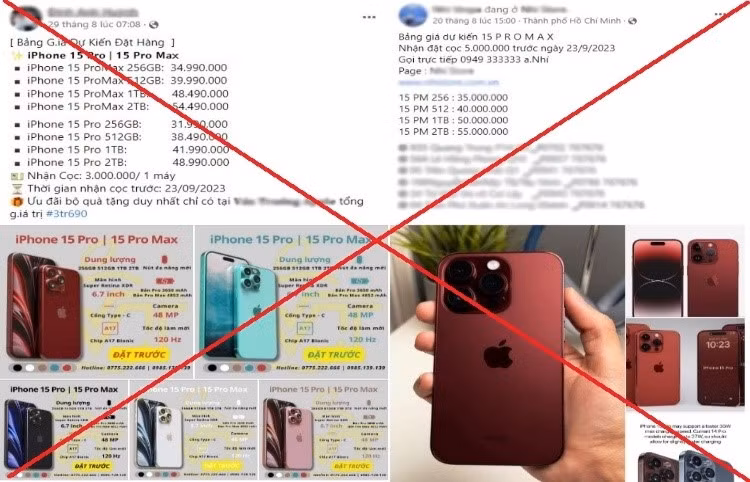 Tiềm ẩn nguy cơ lừa đảo khi đặt cọc trên mạng.