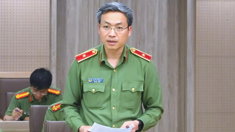 Thiếu tướng Nguyễn Quốc Toản, Chánh Văn phòng Bộ Công an.