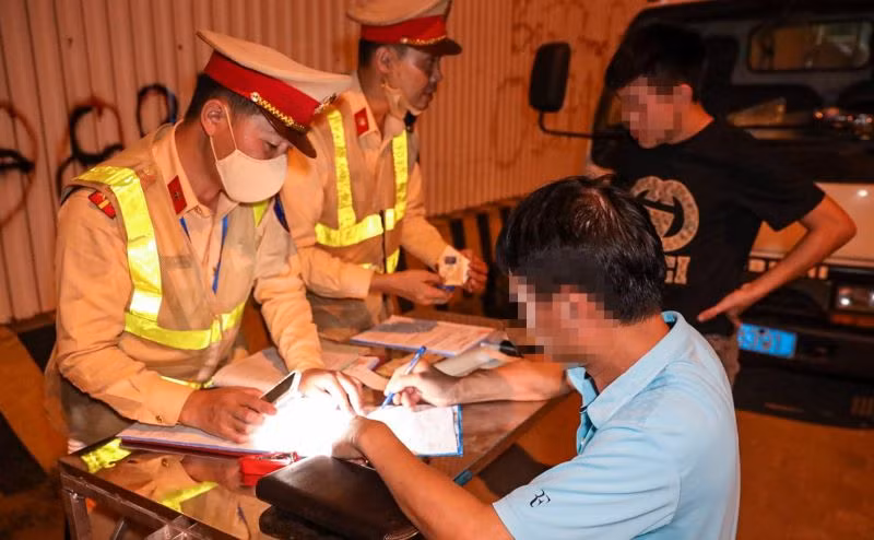 Phát hiện, xử lý hàng trăm đảng viên, cán bộ, công chức.., vi phạm nồng độ cồn.