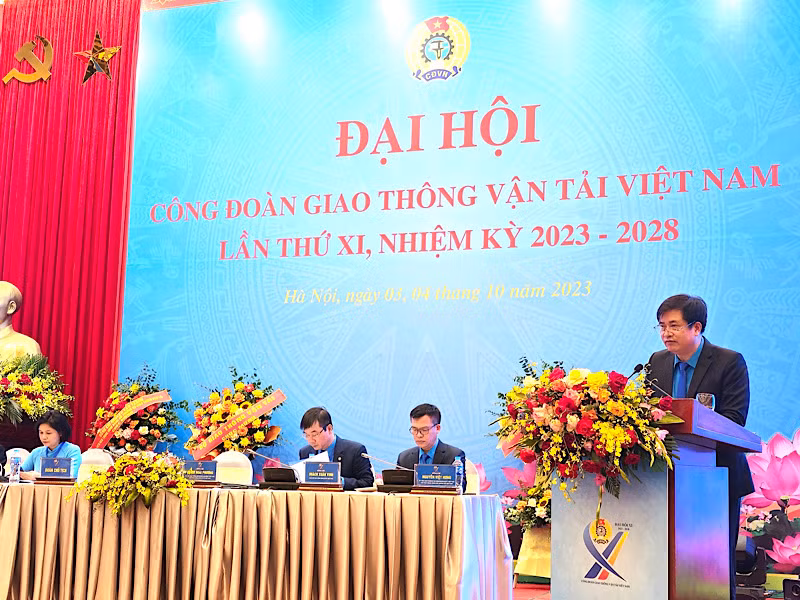 Đại hội Công đoàn ngành Giao thông Vận tải Việt Nam lần thứ XI.